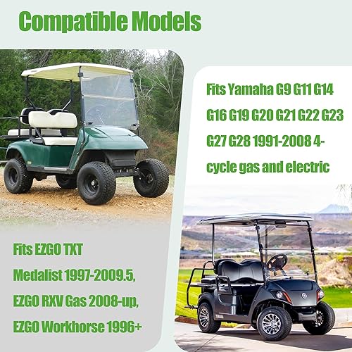 Miniatura 3 de 10L0L Golf Cart Brake Shoes,Brake Pads and Bendex Drum Spring Kit for Yamaha 1993-Up G14, G16, G19-G22 and 1996-Up TXTEZGOST350WorkhorseMedalist