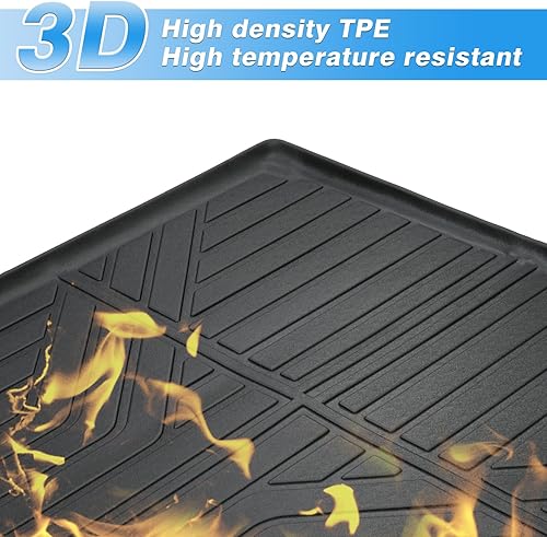 Vista 74 de Powerty Tapete de carga para BMW X5 2019-2025 2026, forro de carga TPE para todo tipo de clima, forros de maletero resistentes para BMW X5 sin