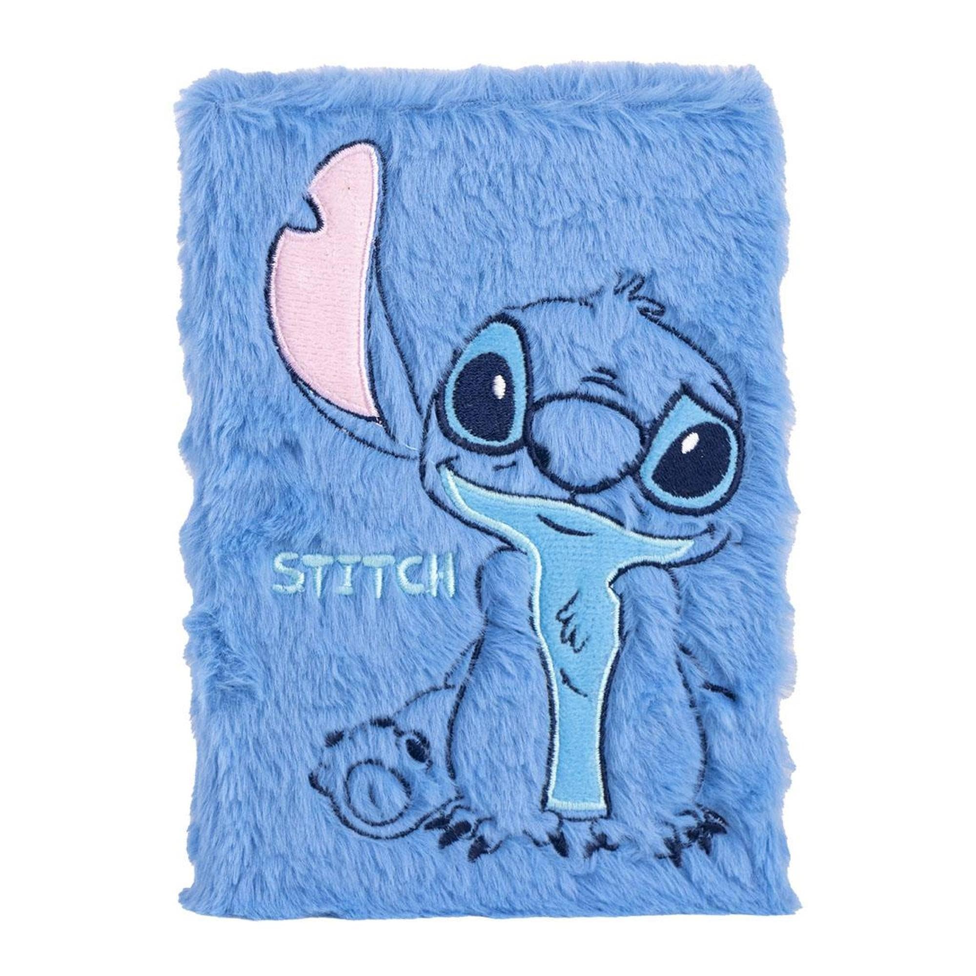 Cerdá Taccuino Peluche Stitch – Formato A5, Blu, Design Originale Spagnolo Con Licenza Disney