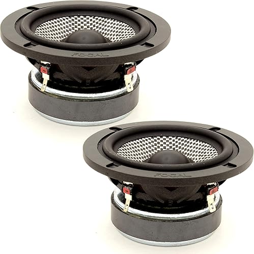 Miniatura 2 de Focal 3AS 3" 40W RMS Altavoces de rango medio con parrillas