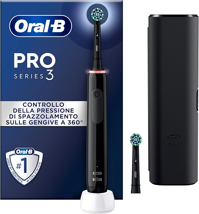 Oral-B Pro 3 3500 Black Edition JAS22 mit Reise-Etui