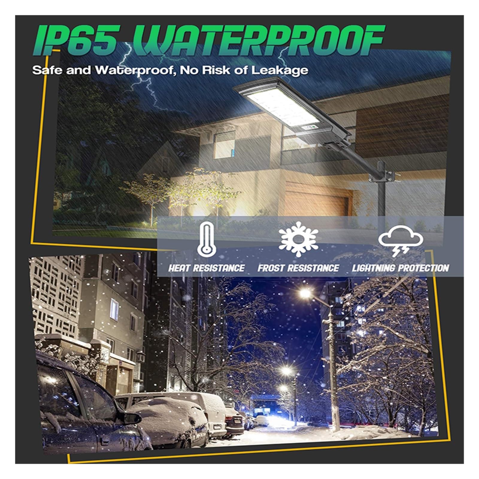 Lampy Solarne Zewnątrz, Światła z czujnikiem ruchu słonecznego Outdoor 8000lm Super Bright 300W wodoodporny pilot 504 LED zasilany energią słoneczną kinkiet na ulicę,Do ogrodu, ulicy, werandy(150W-18