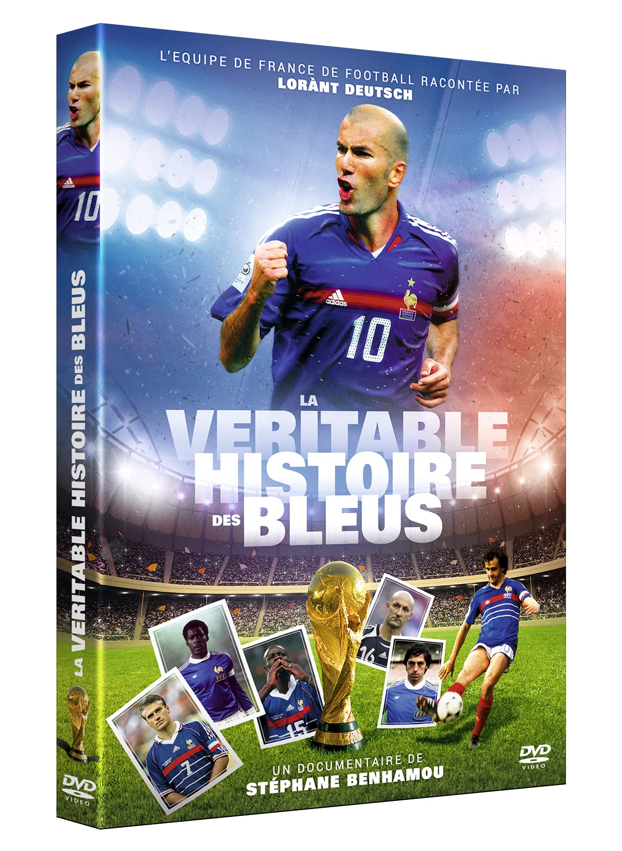 La véritable histoire des Bleus DVD documental de Francia fútbol historia de la selección gala