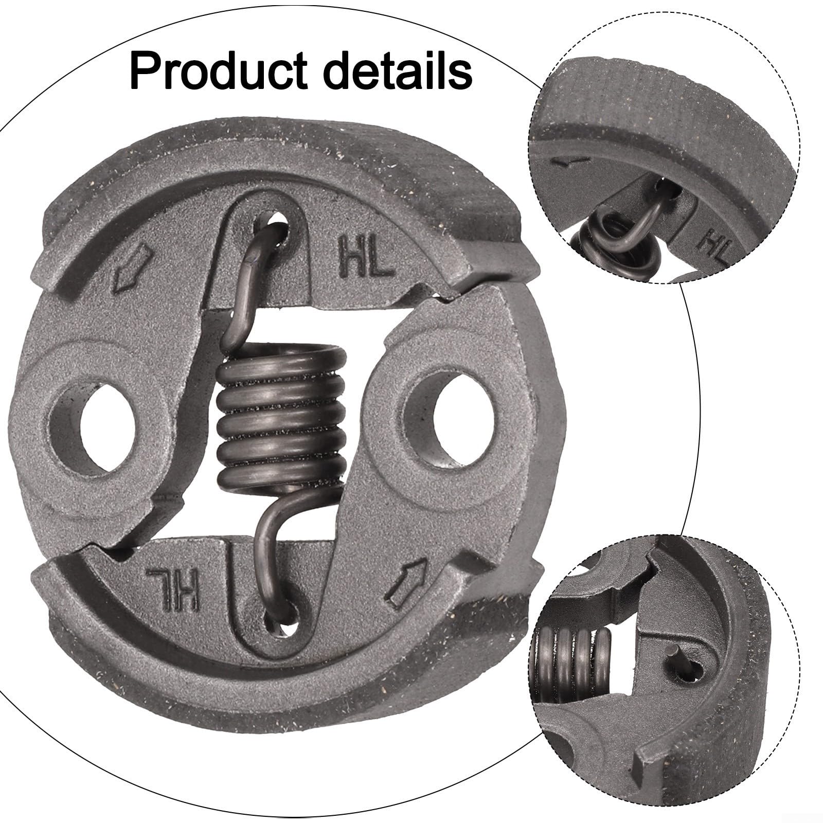 Ensemble D'embrayage Pour Débroussailleuses à Dos COMPATIBLES ZOMAX 023863 87763514