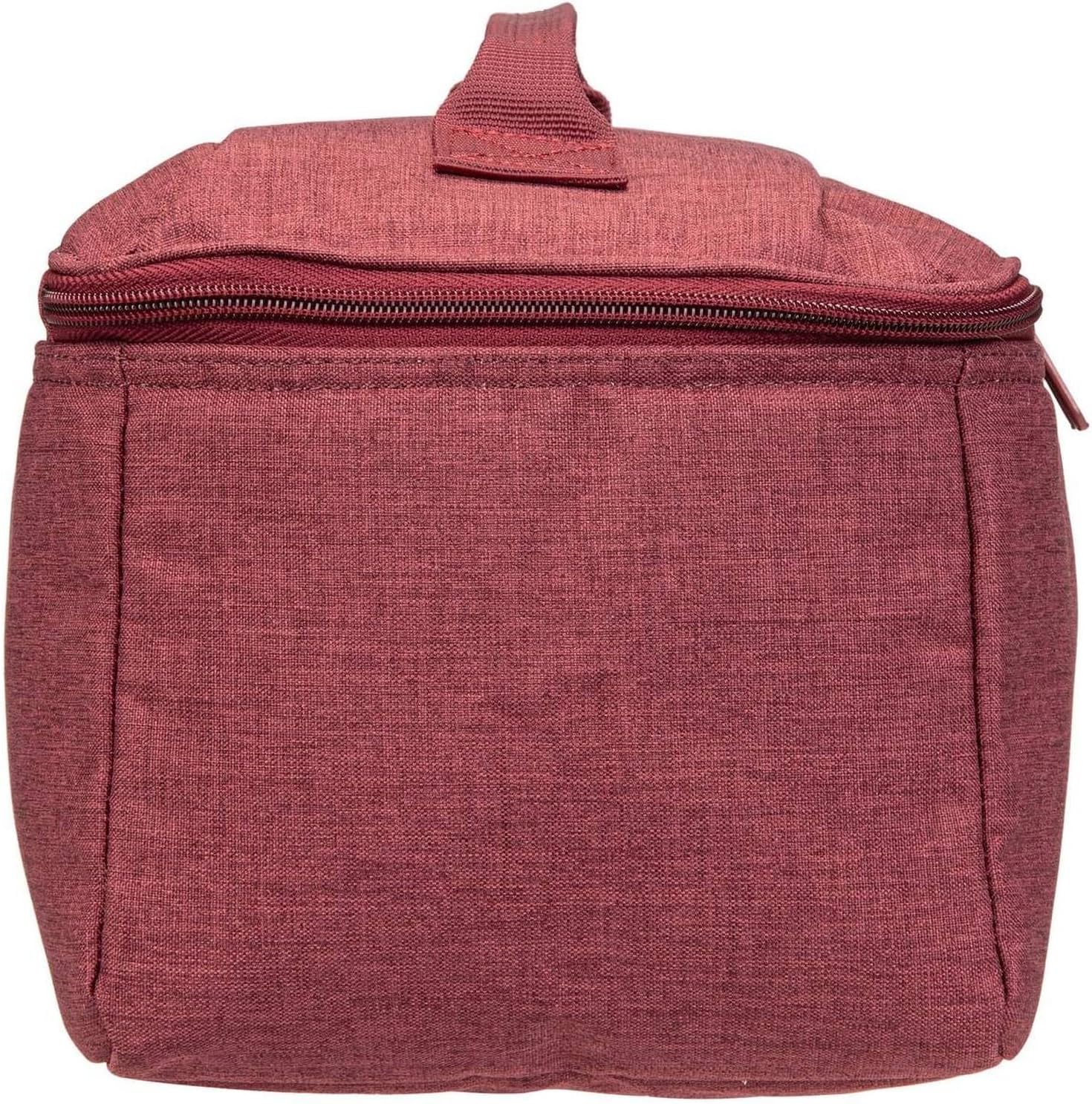 reisenthel Beautycase Square Toiletry Bag Luggage Organizer Cosmetic Bag, Twist Maroon, One Size