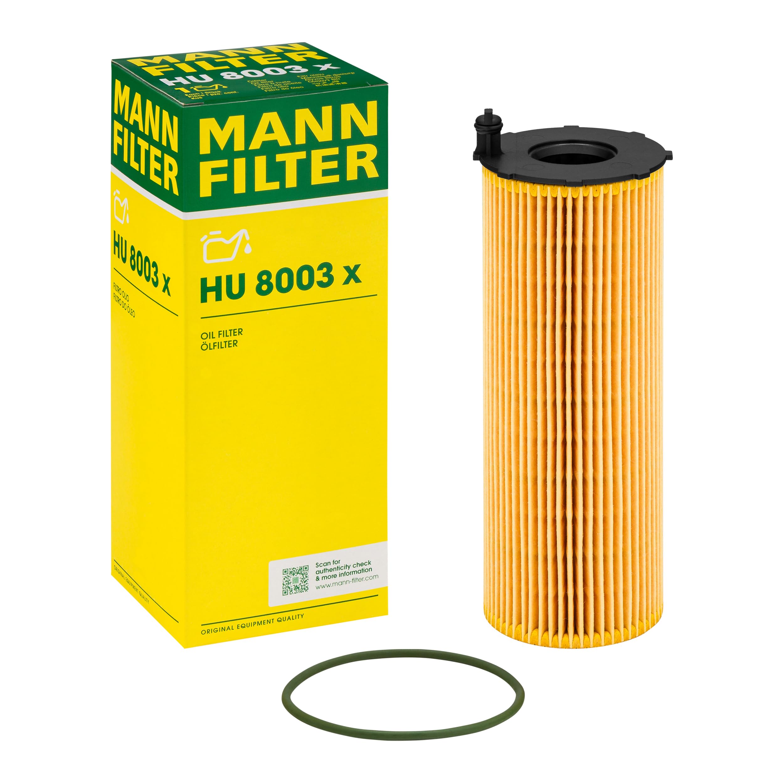 OIL FILTER HU 8003 x FOR LAND ROVER RANGE/SPORT/SUV/III/Mk 368DT 3.6L 8cyl