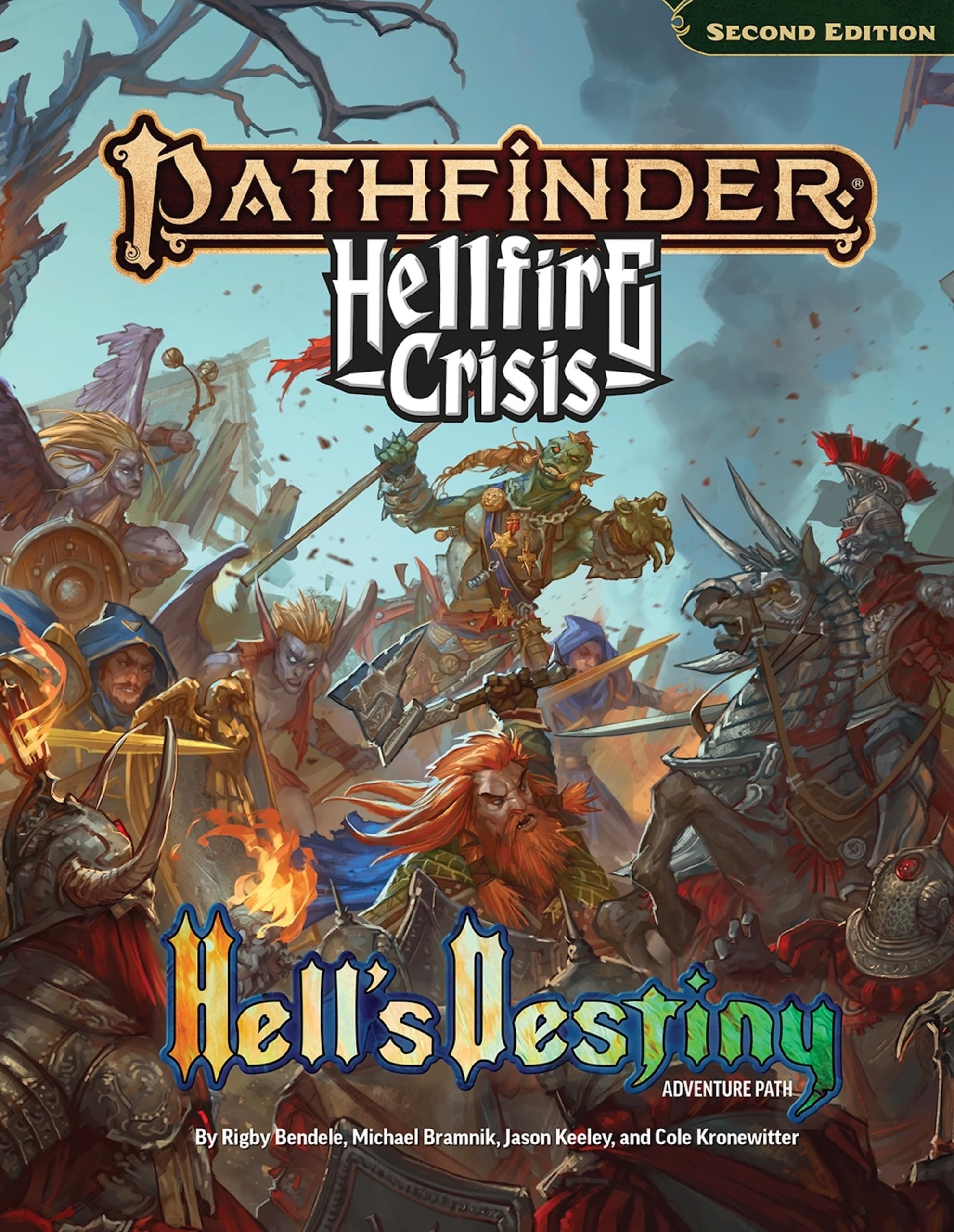 Pathfinder Hell's Destiny Adventure Path by Cole Kronewitter (Hardback Book)