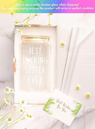 Miniatura 2 de NewEleven Regalos para hermana de hermana, hermano  Regalo de cumpleaños único para hermana, hermana del alma, hermana mayor, hermana pequeña,