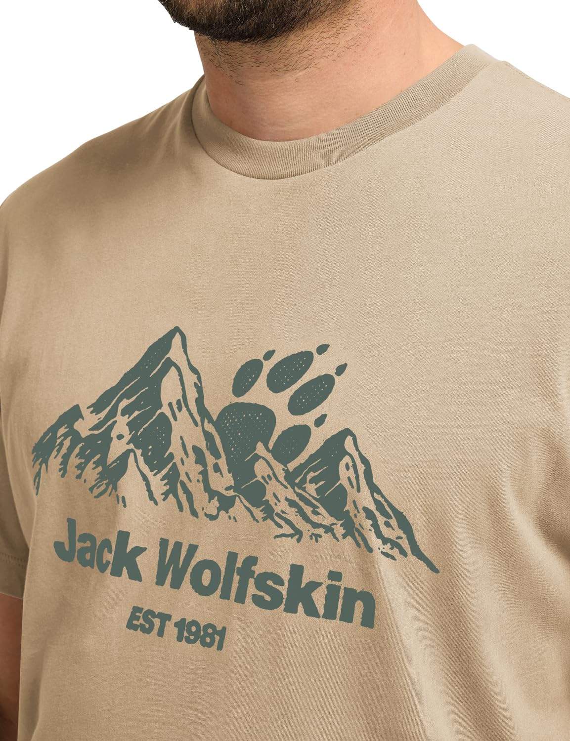 Jack Wolfskin Koszulka Mężczyźni Carefree T M