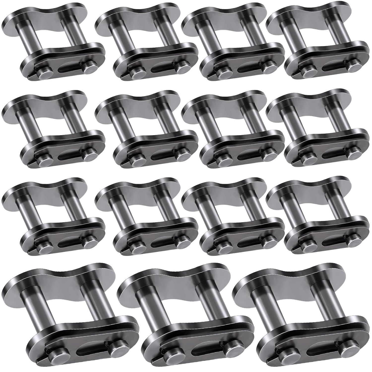 15 Pcs #40 Chain Master Link, Bike Chain Link, Alloy Bicycle Chain Link, Master Link for Bicycle Chain