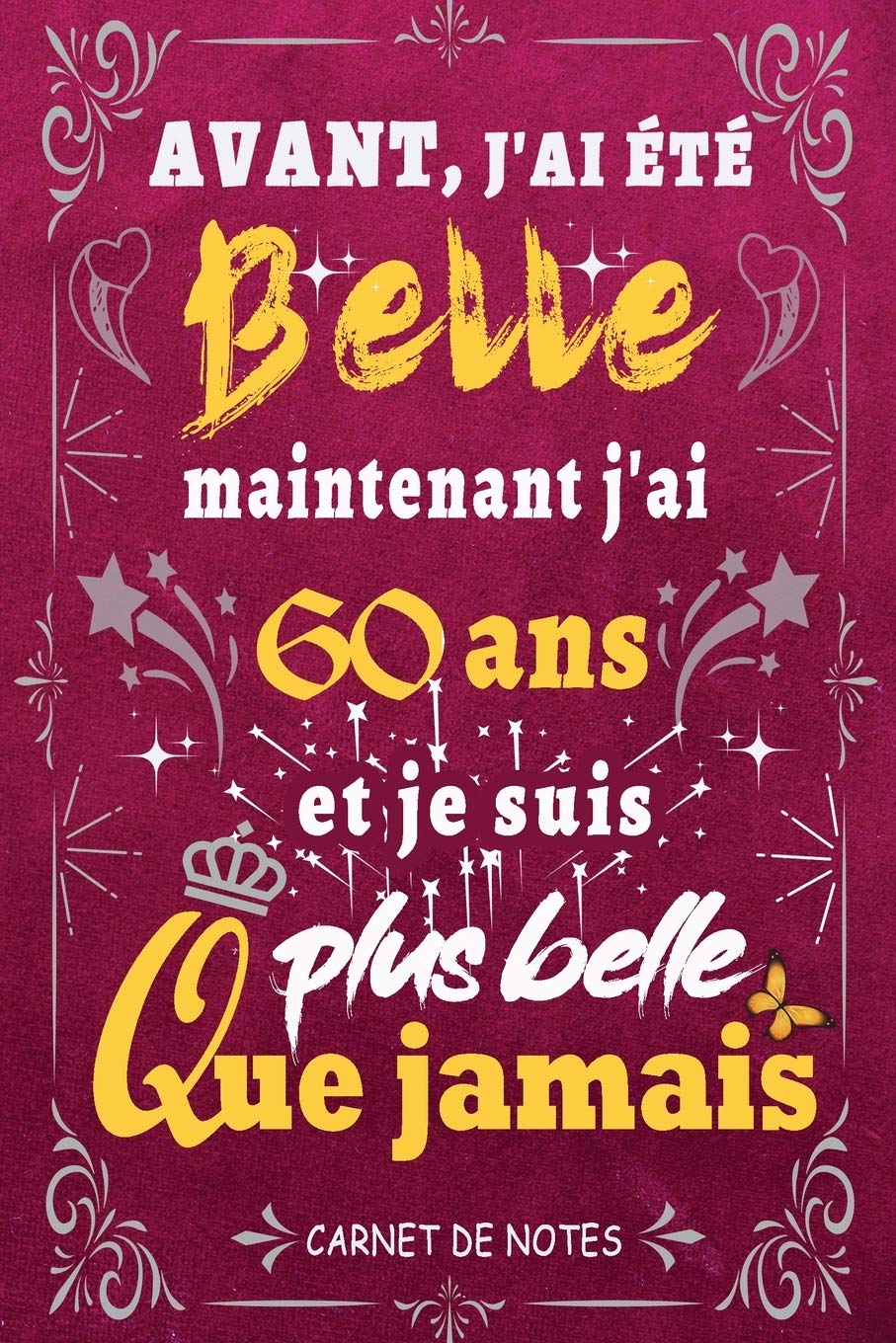 T-shirt Femme '60 Ans Et Toujours Irrésistible' - Fruit Of The Loom, Tailles S à XXL, Noir
