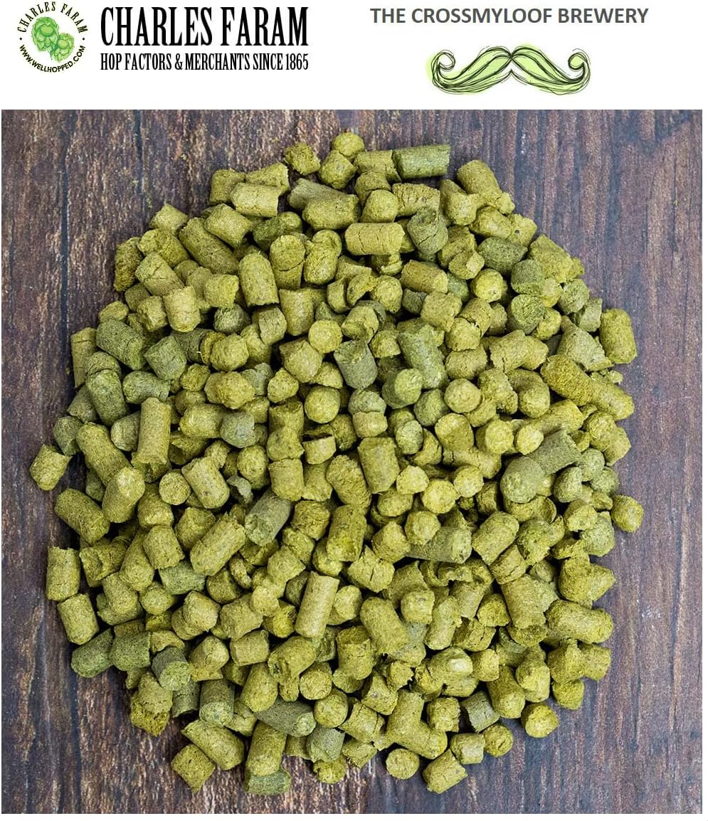 Duyoku 50g Cascade Hop Pellets - 2020 Crop. CO2 Flushed for Freshness and Cold Stored- Home Brew Hops for Beer Brewing.
