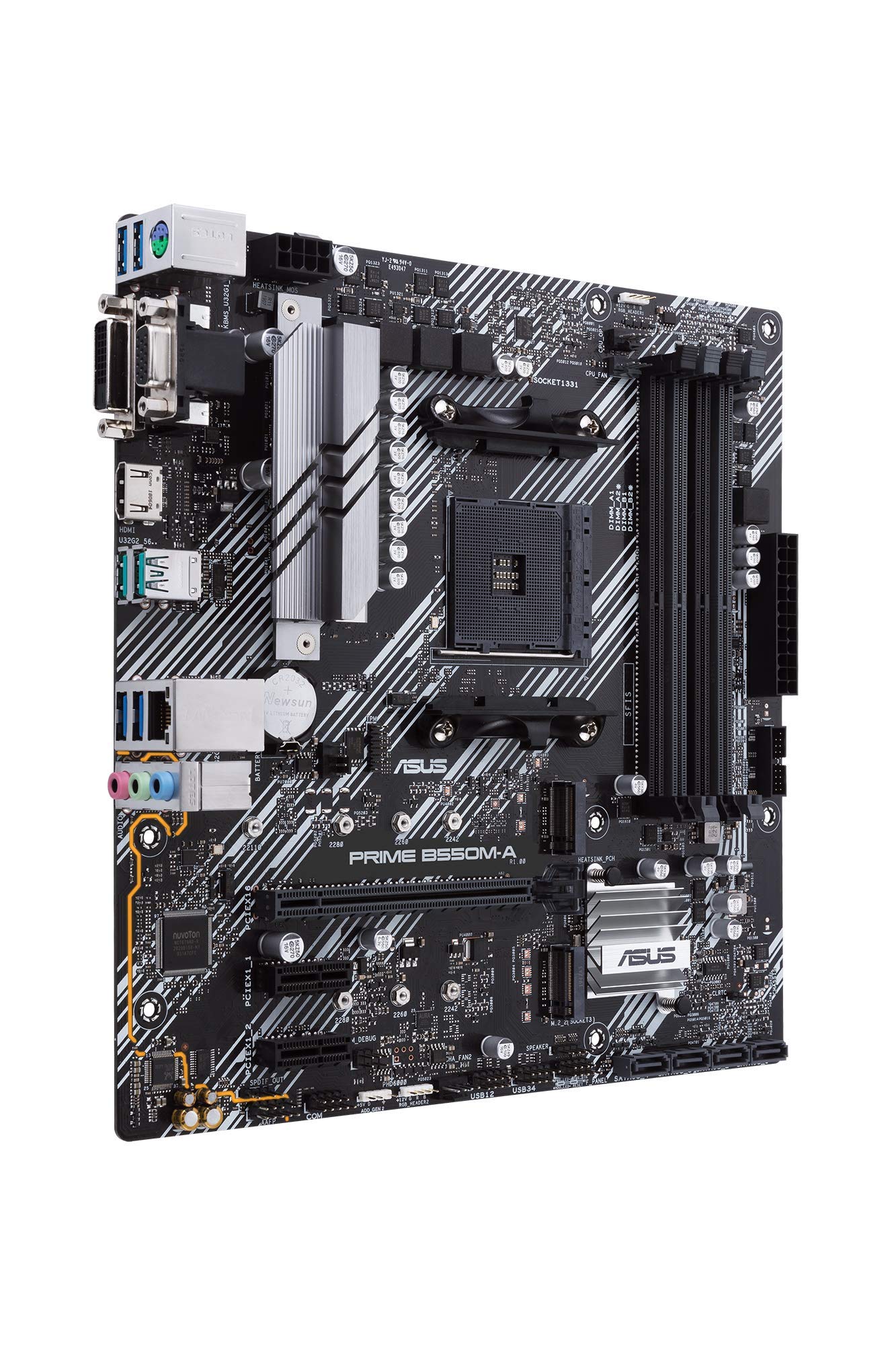 Asus Prime B550M-A/csm - Motherboard - Micro Atx - Socket Am4 - Amd B550 - Usb 3.2 Gen 1, Usb 3.2 Gen 2 - Gigabit Lan - OnboarD-Grafik (cpu Erforderl