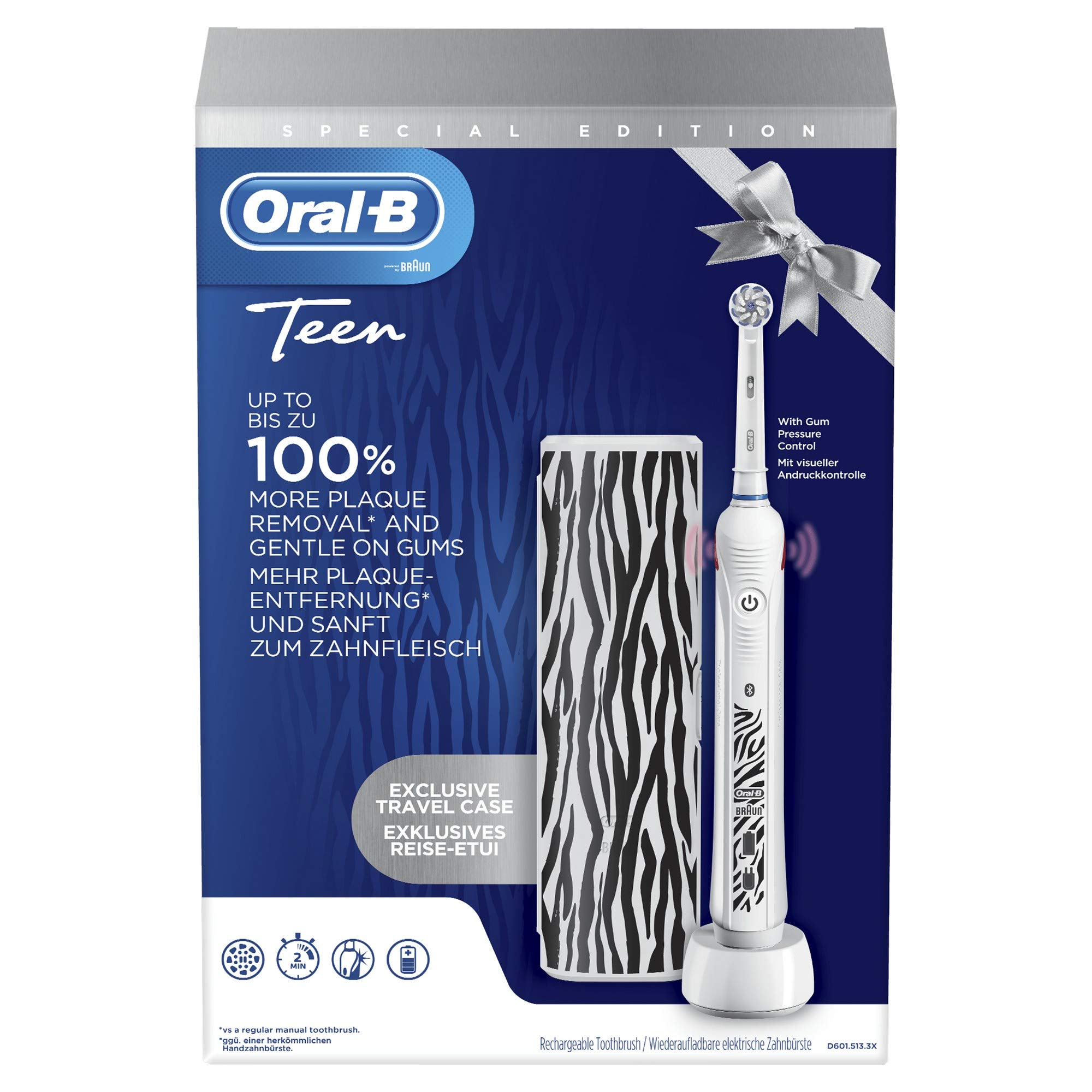 Oral-B - Spazzolino da denti elettrico, colore: Bianco