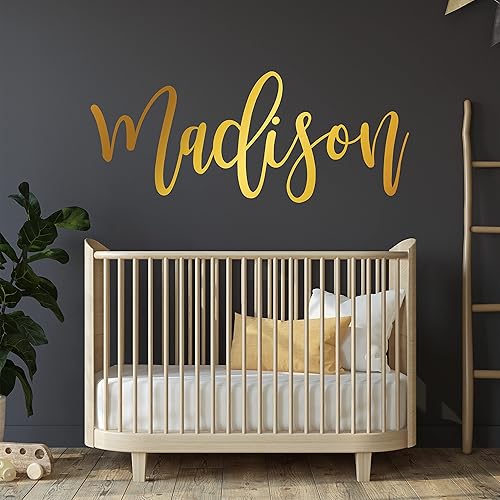 Name Wall Decal, Name Sign, Custom Name Sticker, Nursery Decal, Boys Room, Girls Room, Personalized Name, 36 Fonts to choose from