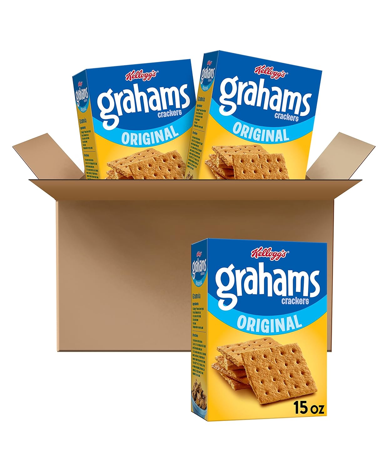 Kellogg's Grahams Crackers, Easy Snacks, Bulk Pantry