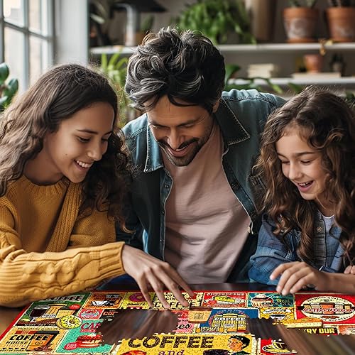 Miniatura 4 de White Mountain - Café y pastel, rompecabezas de 500 piezas, rompecabezas de dulces y magdalenas