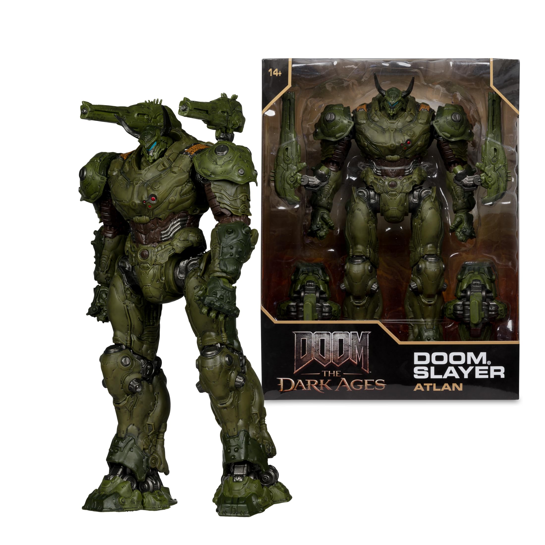 McFarlane Toys - Doom: The Dark Ages Doom Slayer Atlan 30 cm figurka | Doom The Dark Ages 30 cm Figurka Deluxe - Doom Slayer Atlan