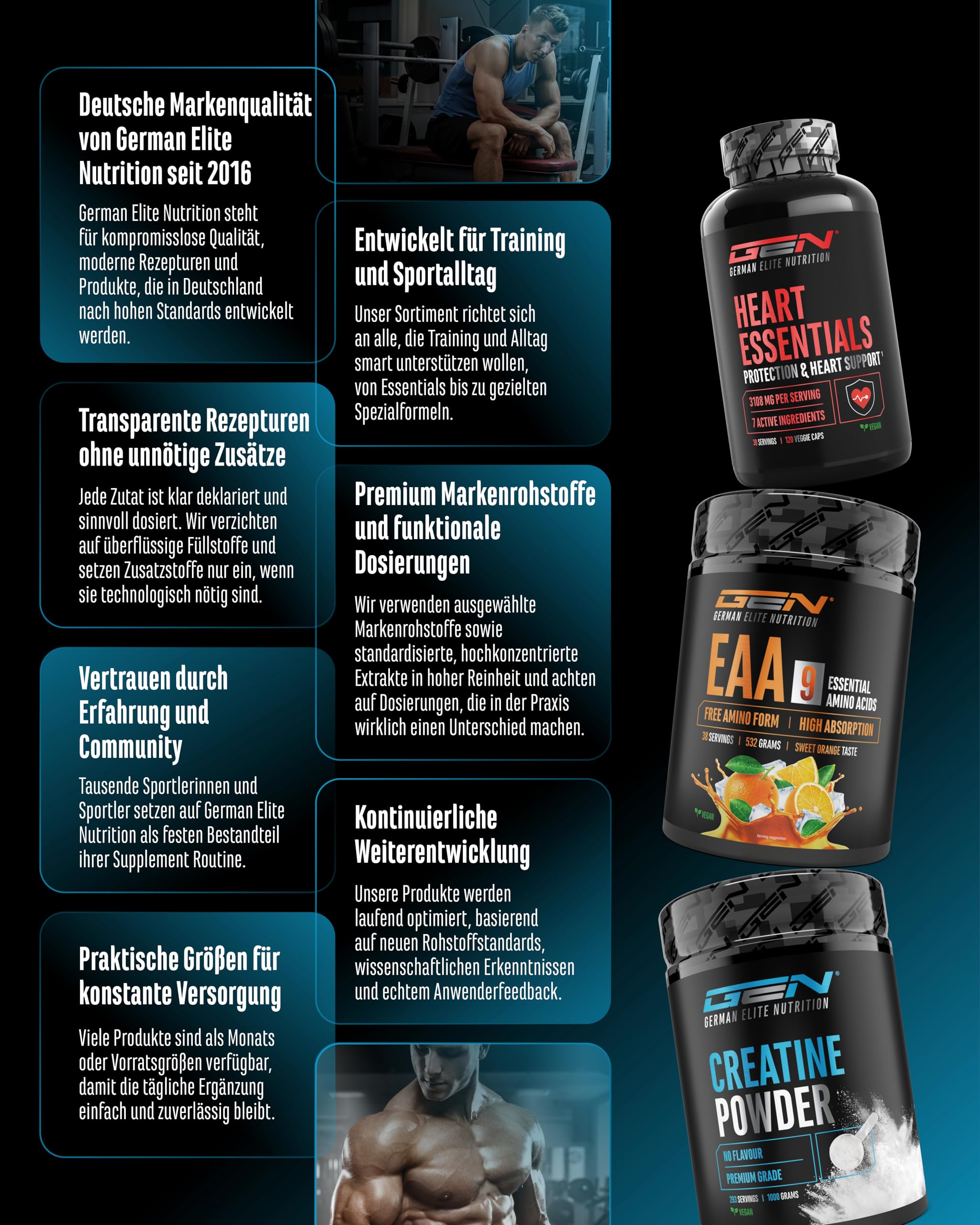 Adaptogene Komplex - Antistress & Relax Support mit Shoden® Ashwagandha, Reishi, Ginseng, Passionsblumen, Rosenwurz Extrakt - Magnesium - Vegan - 120 Kapseln