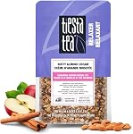 Tiesta Tea - Crème d'amandes de noix, Feuille de mousse de qualité supérieure, Amandes à la cannelle Tea Mélanger, non caféiné, faire chaud ou glacé & Jusqu'à 200 Des tasses, 16 Poupée en vrac refermable Ounce