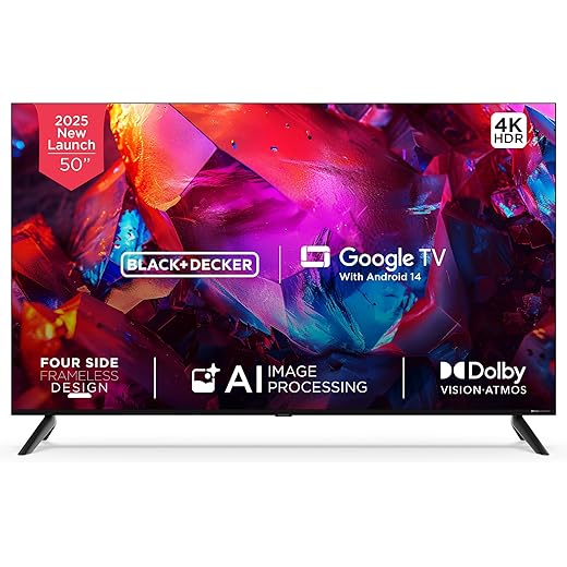 BLACK+DECKER 4K Ultra HD Smart TV 126 cm
