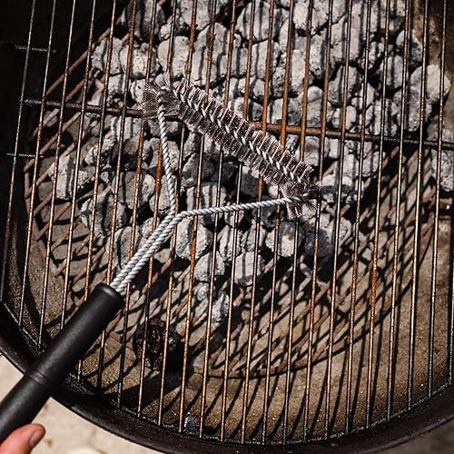 Miniatura 4 de Chef Craft Select - Cepillo para parrilla de barbacoa, 18 pulgadas de largo, acero inoxidablenegro