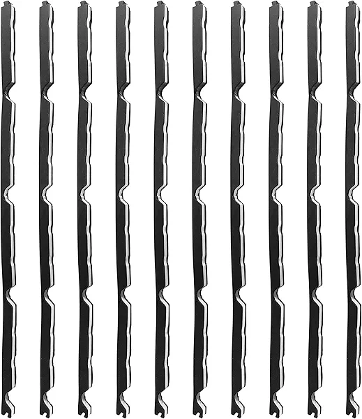 KACOMACO 9" Foam Closure Strips with Self-Adhesive for Metal Corrugated Roofing Panels, Classic R Panels Roof Outside Weather Strips (10Pcs)