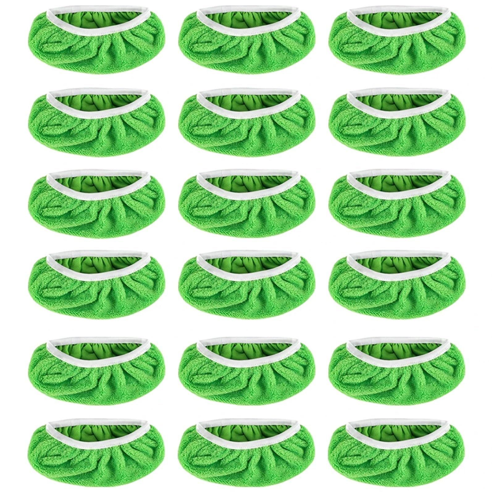 Recambios para mopas, Almohadillas de Repuesto for trapeador 3-24 Piezas for trapeadores Planos(18Pcs)