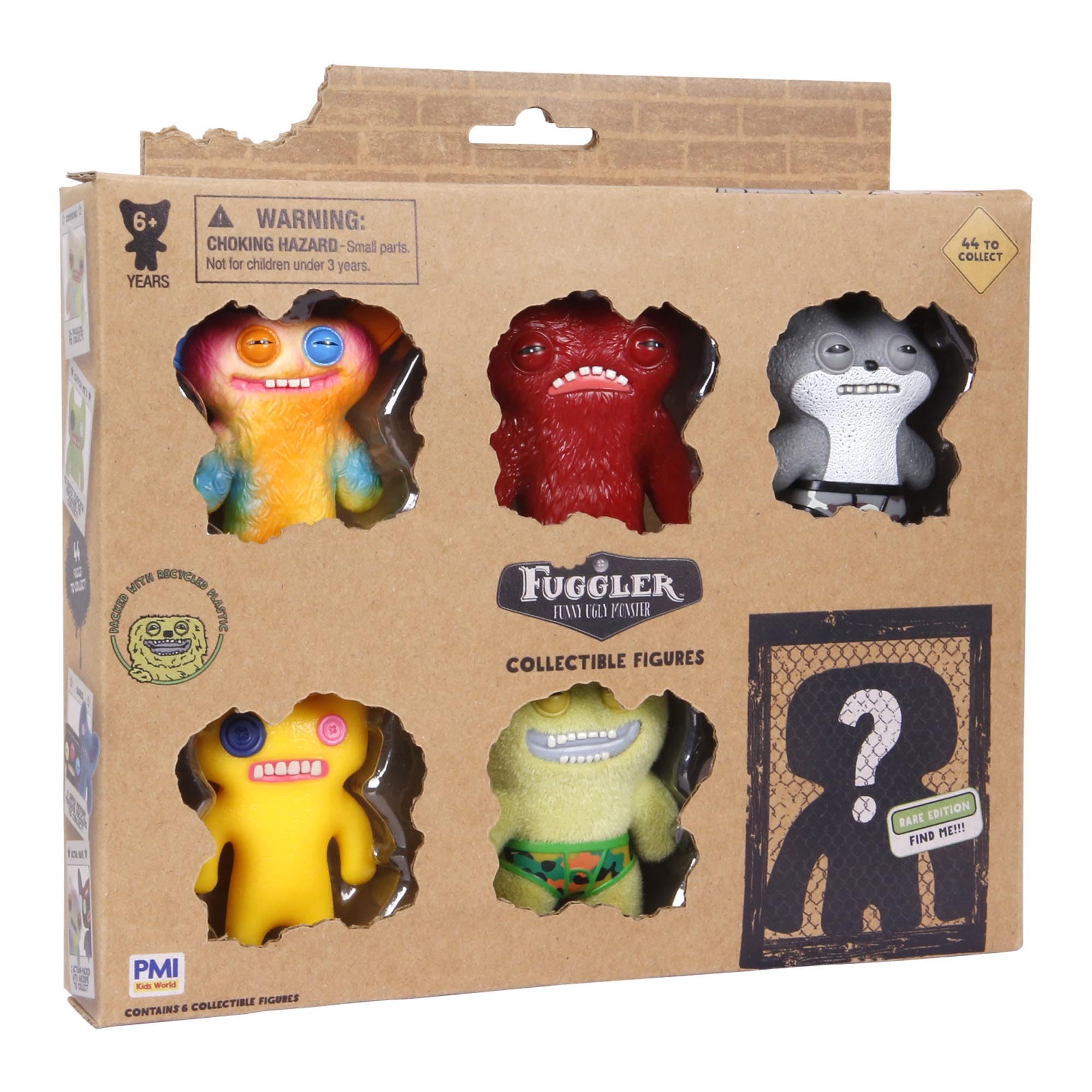 Fuggler Borse cieche per bambini, confezione con 6 statuette da collezione Mystery Fuggler e molto altro ancora, divertenti mostri brutti per ragazze, ragazzi