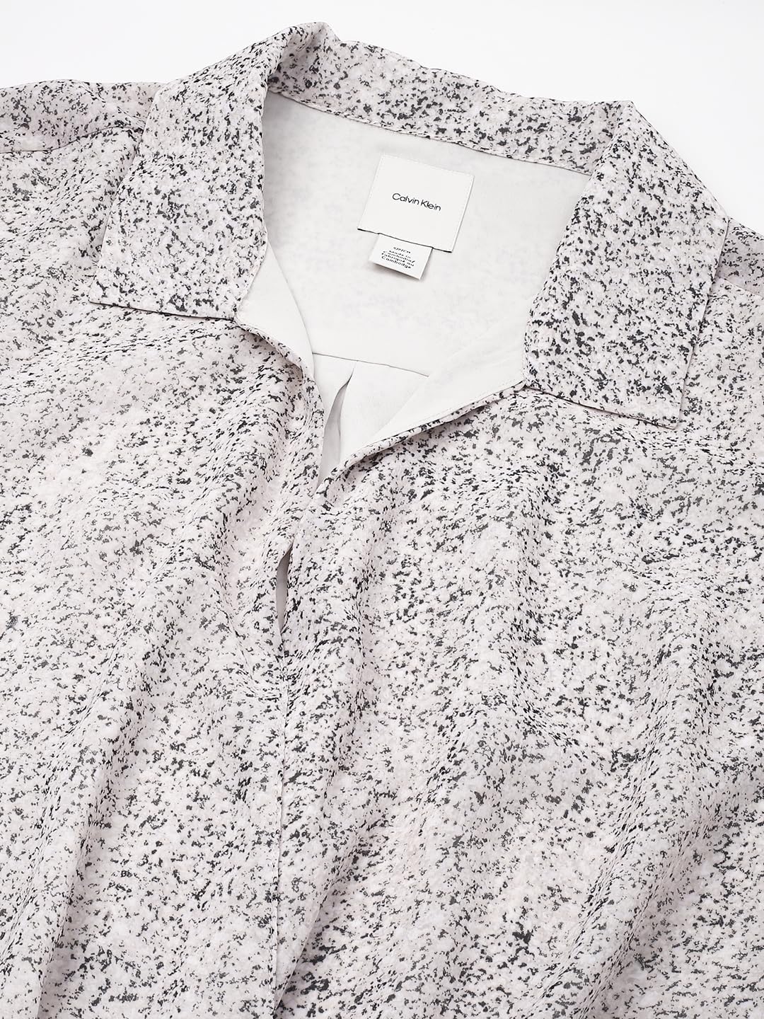 Calvin Klein Womens Chiffon Printed Wrap Top - Image 5