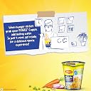MAGGI Masala Cuppa Noodles, Slurpy Saucy Taste With Veggies, 70.5g gallery image