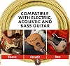 Fender Cable Deluxe Series, 5.5 m, Tweed Angle