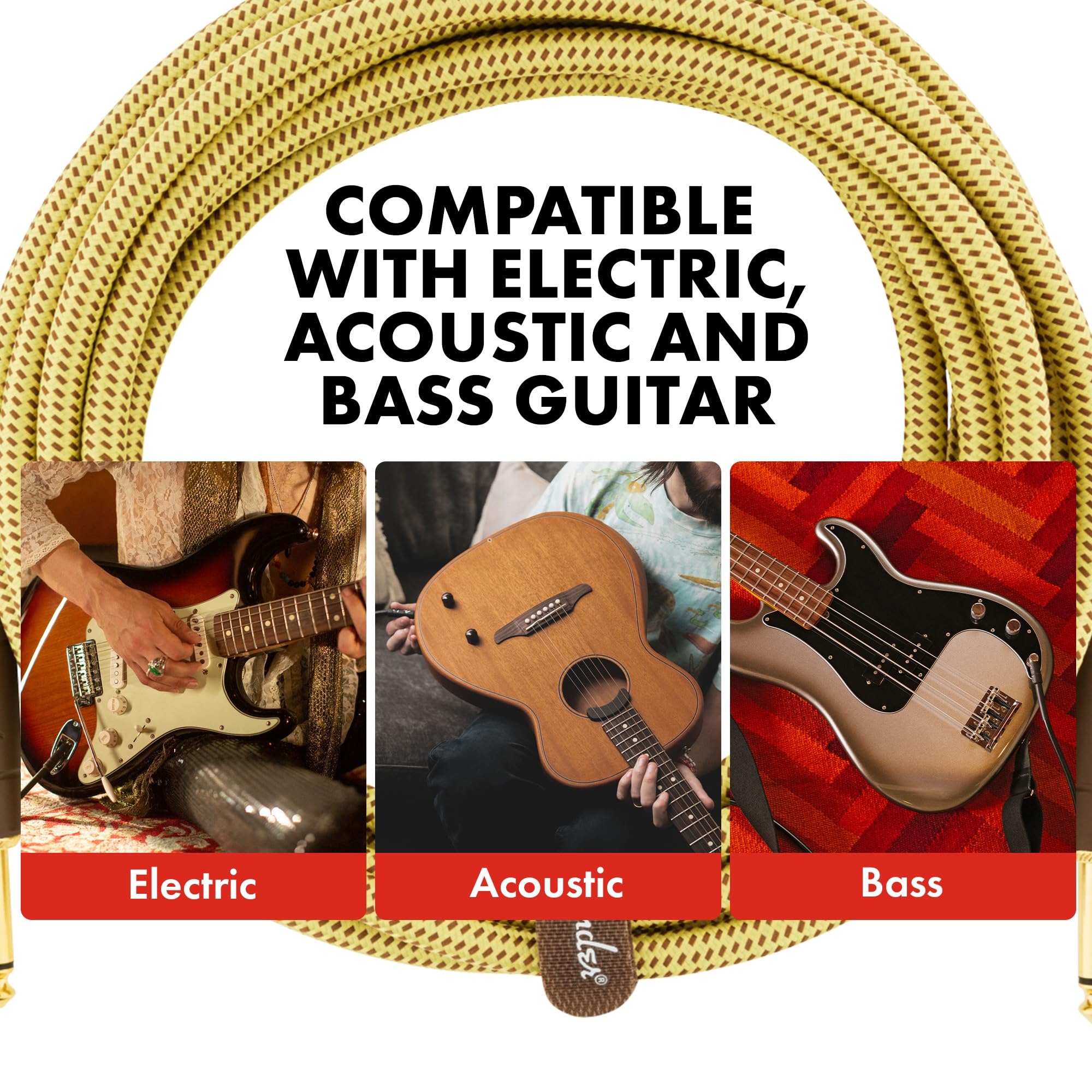 シールド付きレコード６枚セット② Amazon | Fender シールドケーブル Deluxe Series Instrument