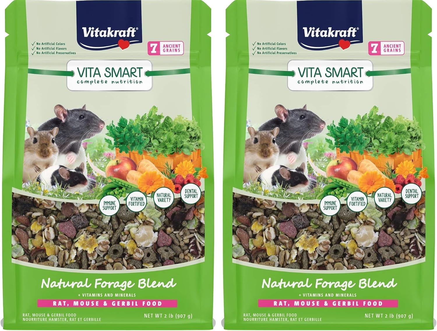 Rat food ingredients and supplements
