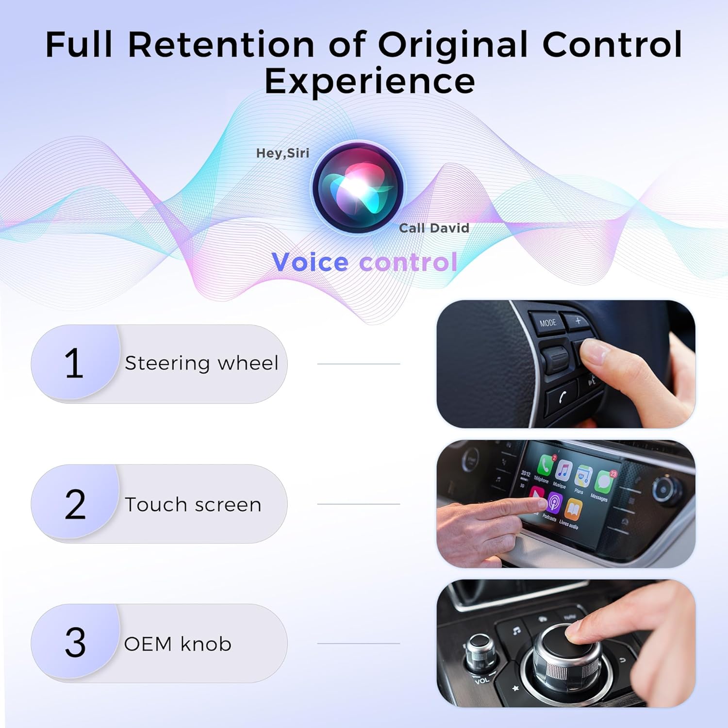 Wireless CarPlay Adapter for Apple iPhone, Convert Wired CarPlay to Wireless, Plug-and-Play, Stable Connection Compatible with OEM Wired CarPlay Vehicles & iOS 10+ - Image 9