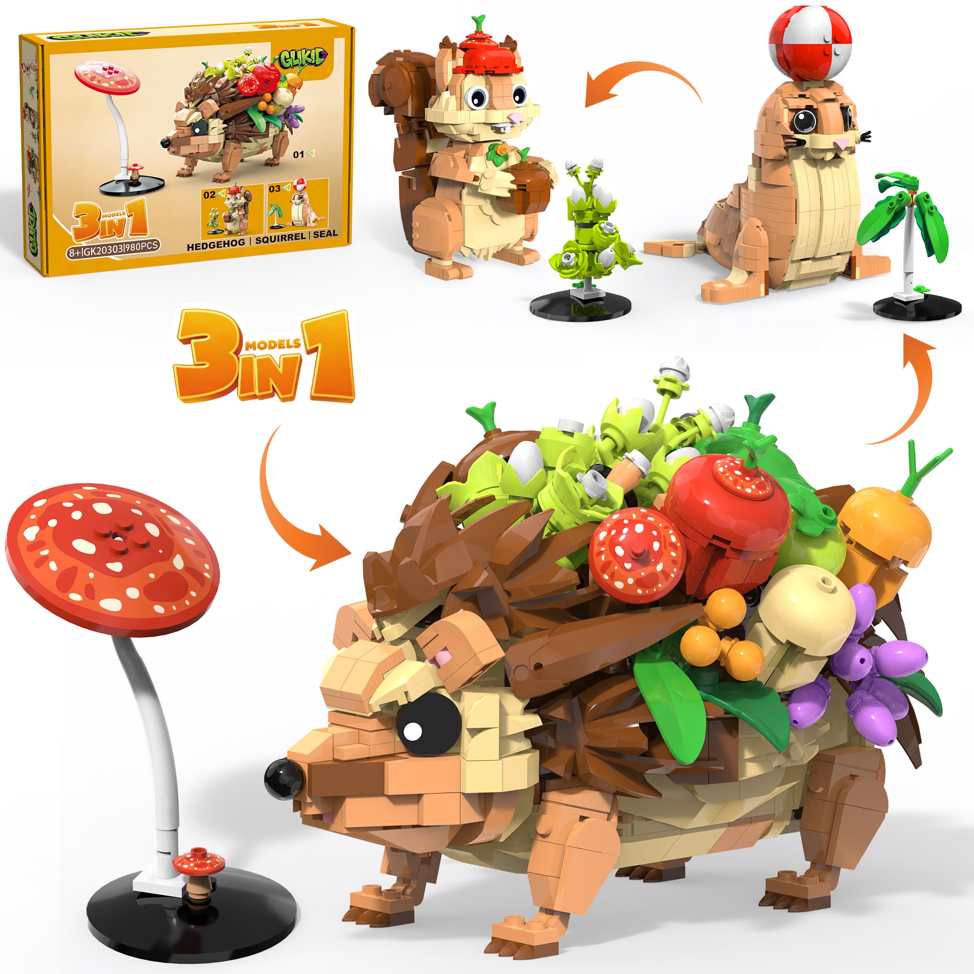 Seal Animal Building Set