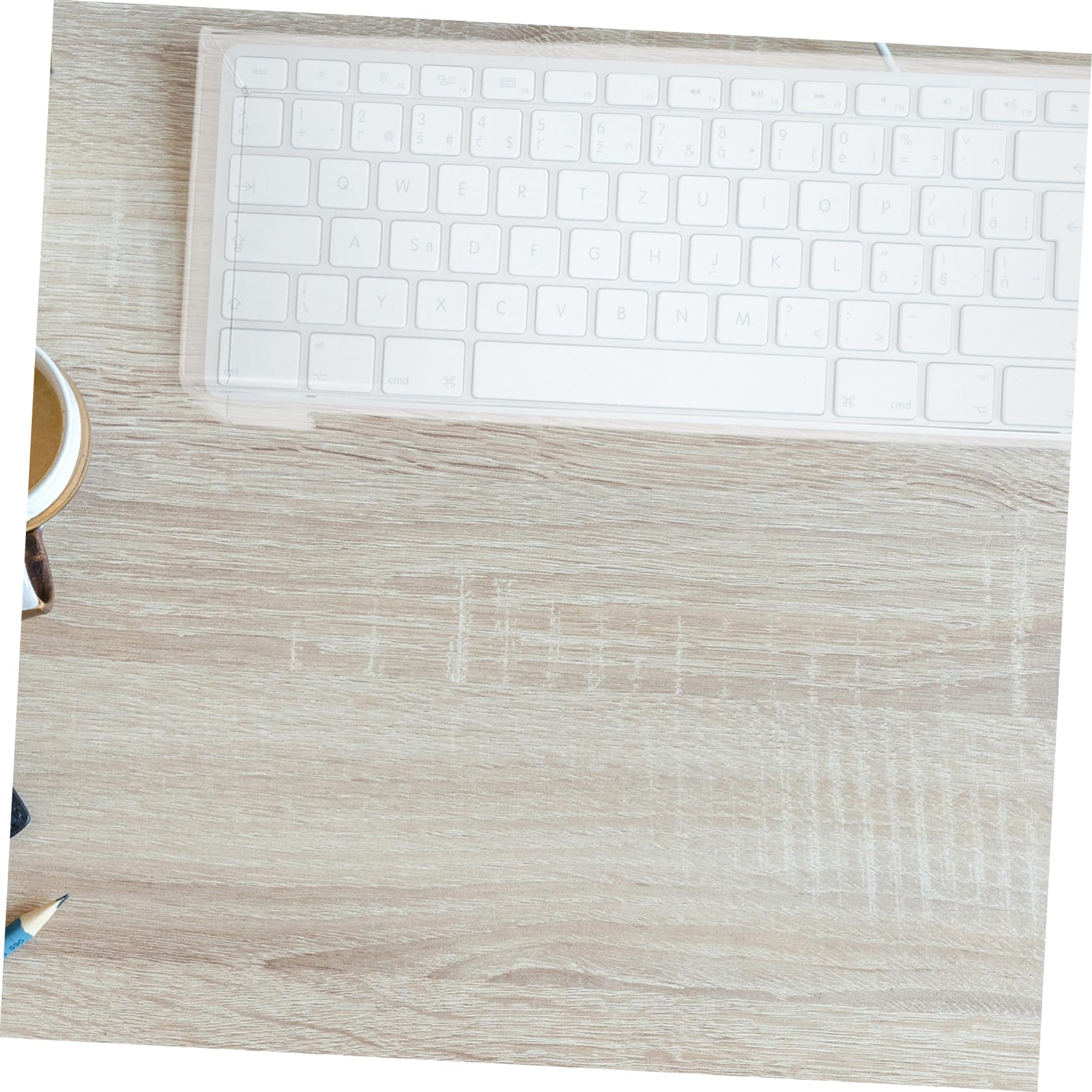 Transparente Tastaturgehäuseabdeckung aus Acryl für Schulen und Büros
