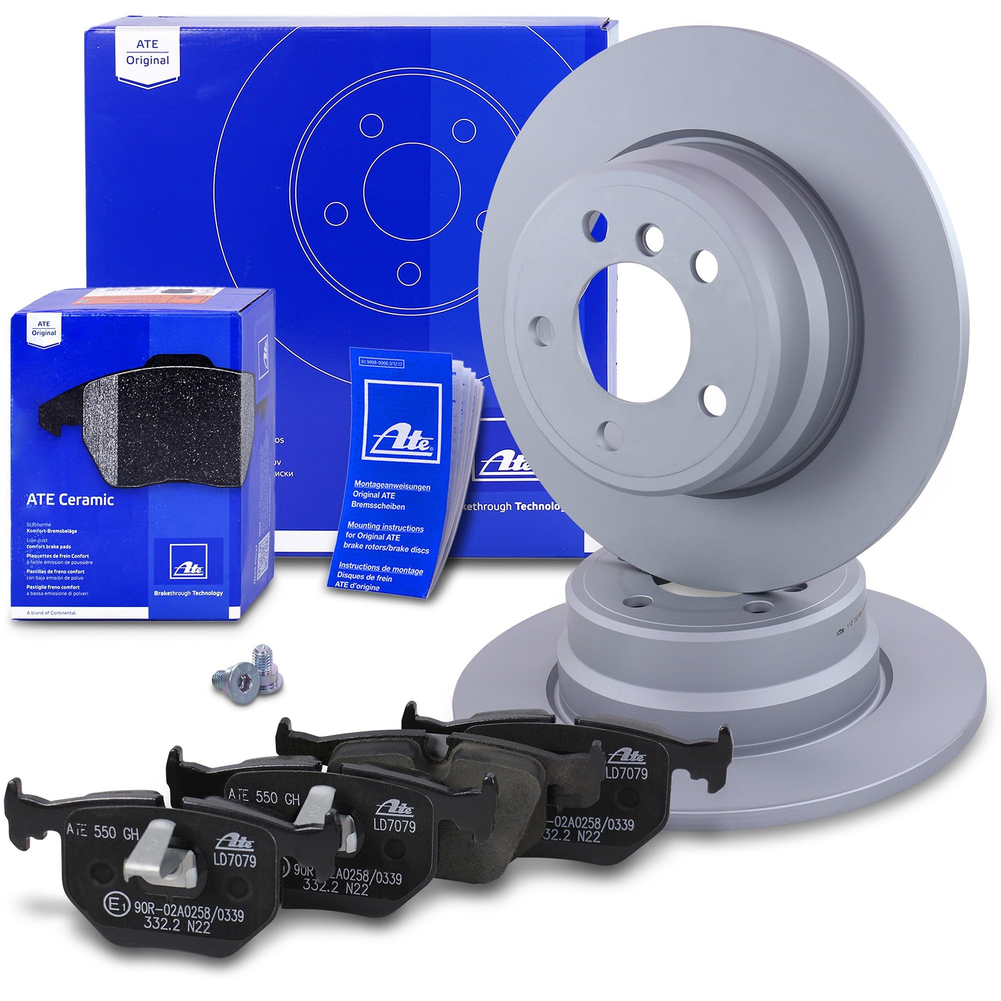 Set composto da 2x Discofreno, 1x Kit pastiglie freno, Freno a disco 40978346