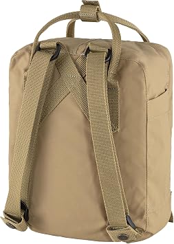 Fjallraven Kanken Mini Backpack - Compact Everyday Carry, Durable Vinylon Fabric - Travel, Clay
