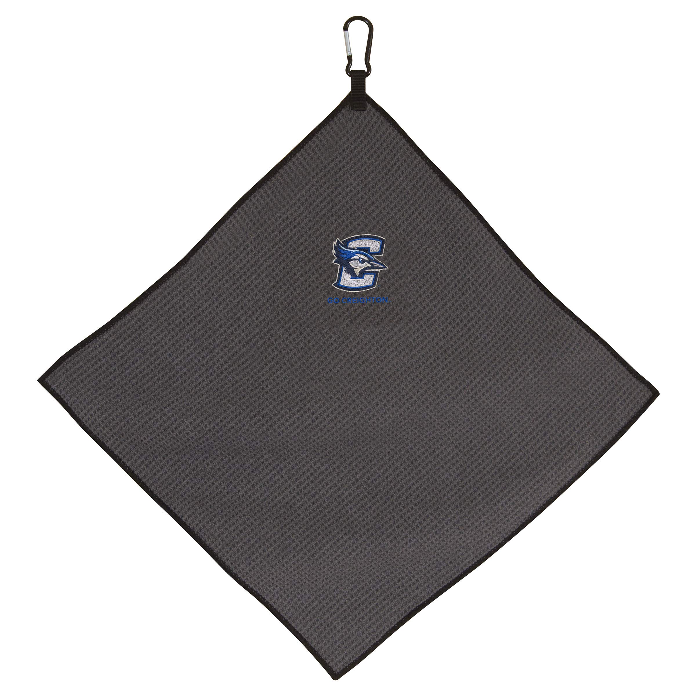 Team Effort Collegiate - Toalla de Microfibra Gris de 15 x 15 Pulgadas