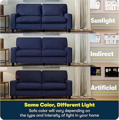 Miniatura 407 de Serta Palisades Sofás Tapizados para Sala, Sofá de Diseño Moderno, Tela, gris (Glacial Gray) gris (Glacial Gray),Beige,Marrón,Alforfón Beige,Marrón