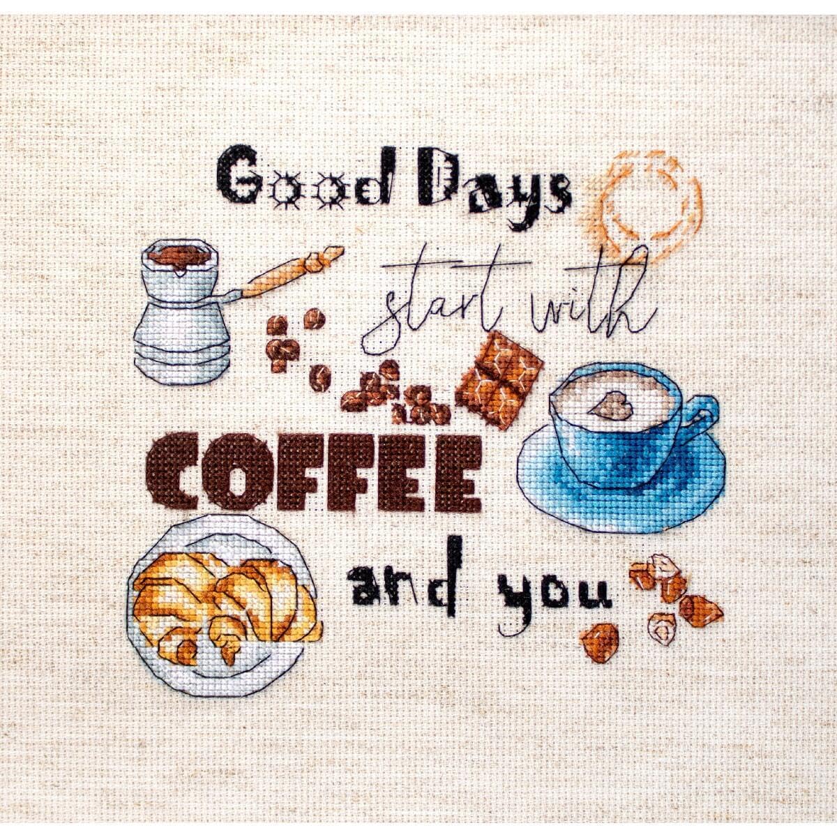 Letistitch Leti927 Cross Stitch Kit, Multi-Colour, 15 x 14 cm