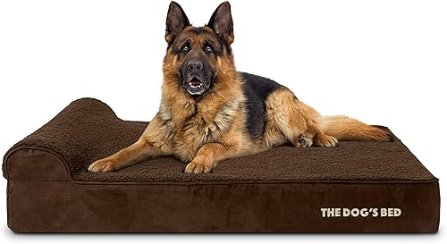 Miniatura 45 de Cama ortopédica para perro de la marca The Dog's Bed, espuma viscoelástica premium S-XXXL, impermeable, alivio del dolor de perro para la artritis,