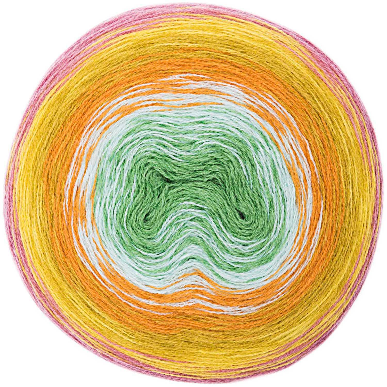 Laine Rico Creative Wool Degrade Super 6 pour tricoter un châle d'hiver