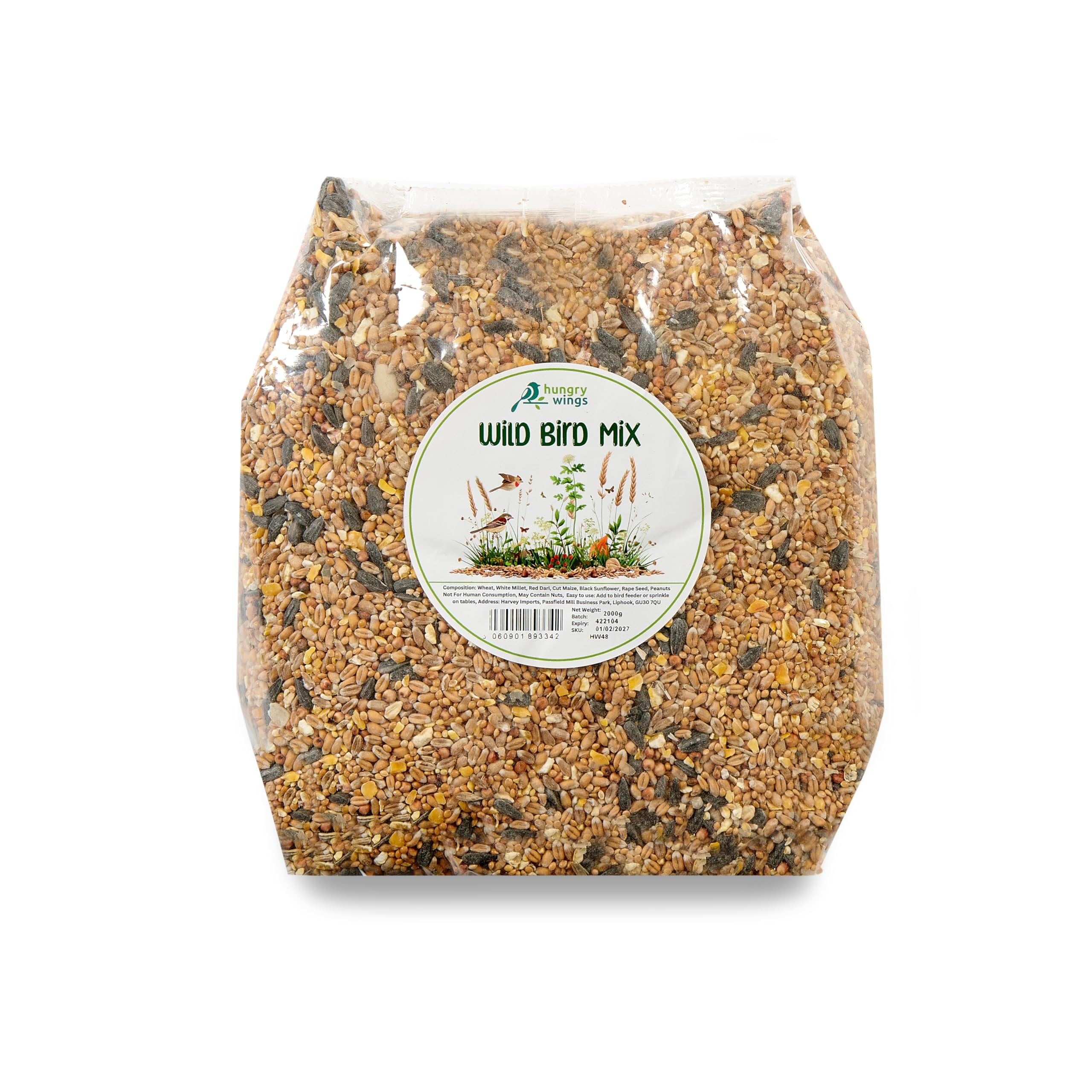 Wild Bird Food (2kg, Wild Bird Mix)