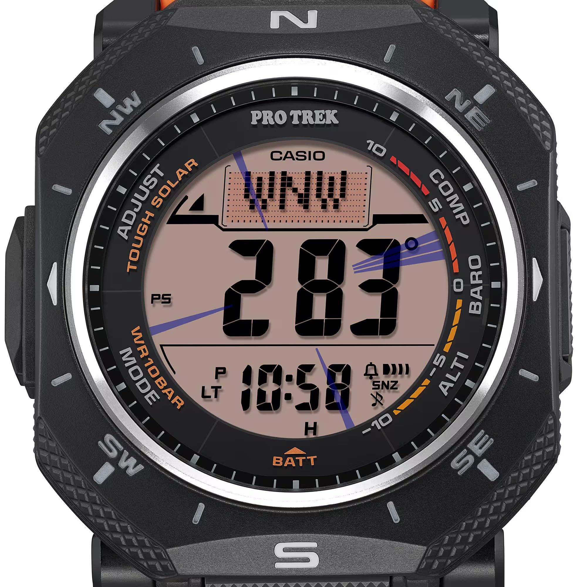 Casio Uomo Digital Quartz Watch Pro Trek