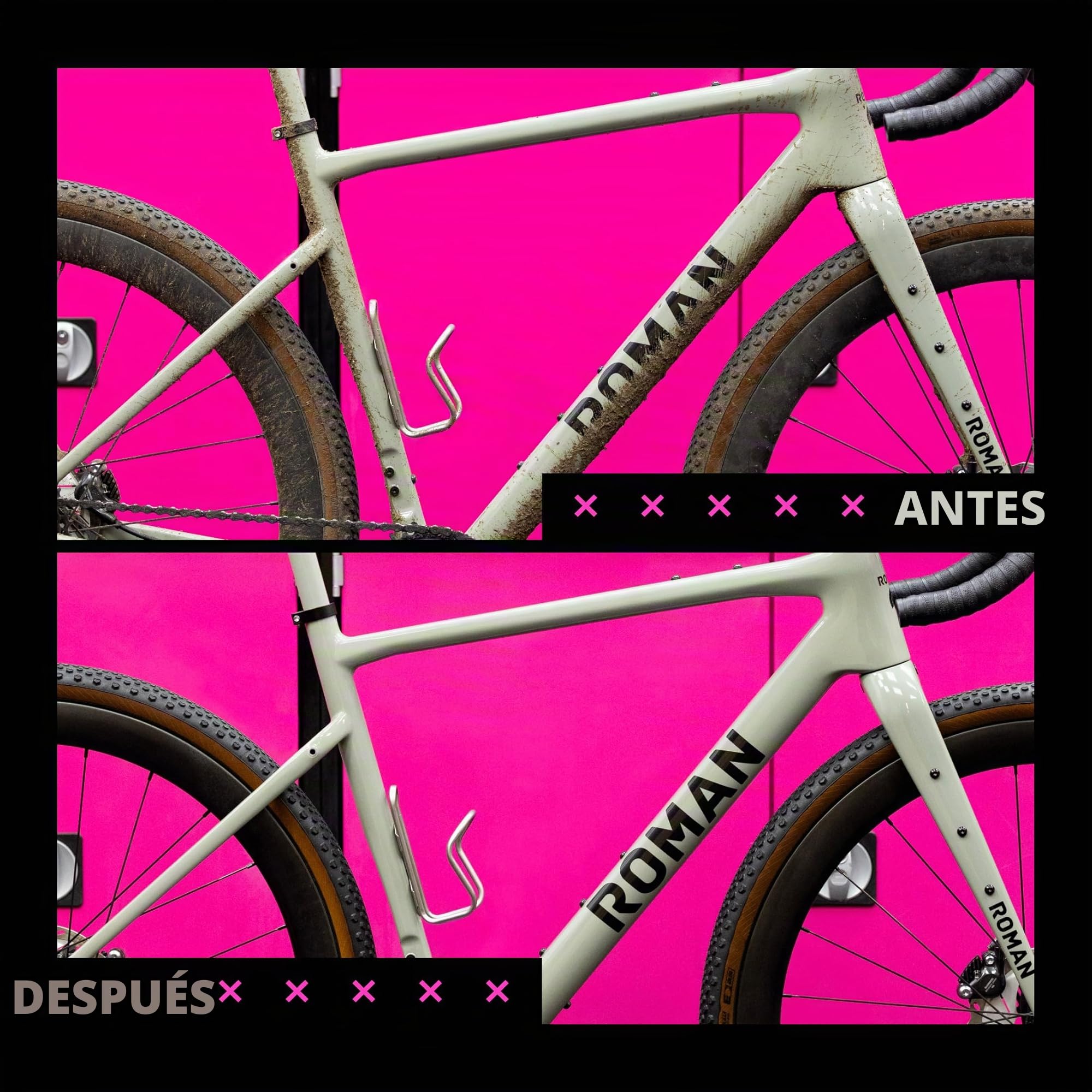 Muc-Off Kit de Limpieza de Bicicleta, Cuidados Esenciales para la Bicicleta - Productos Imprescindibles para Limpiar y Proteger tu Bici - Incluye Limpiador para Bicicletas y Protector de Muc-Off