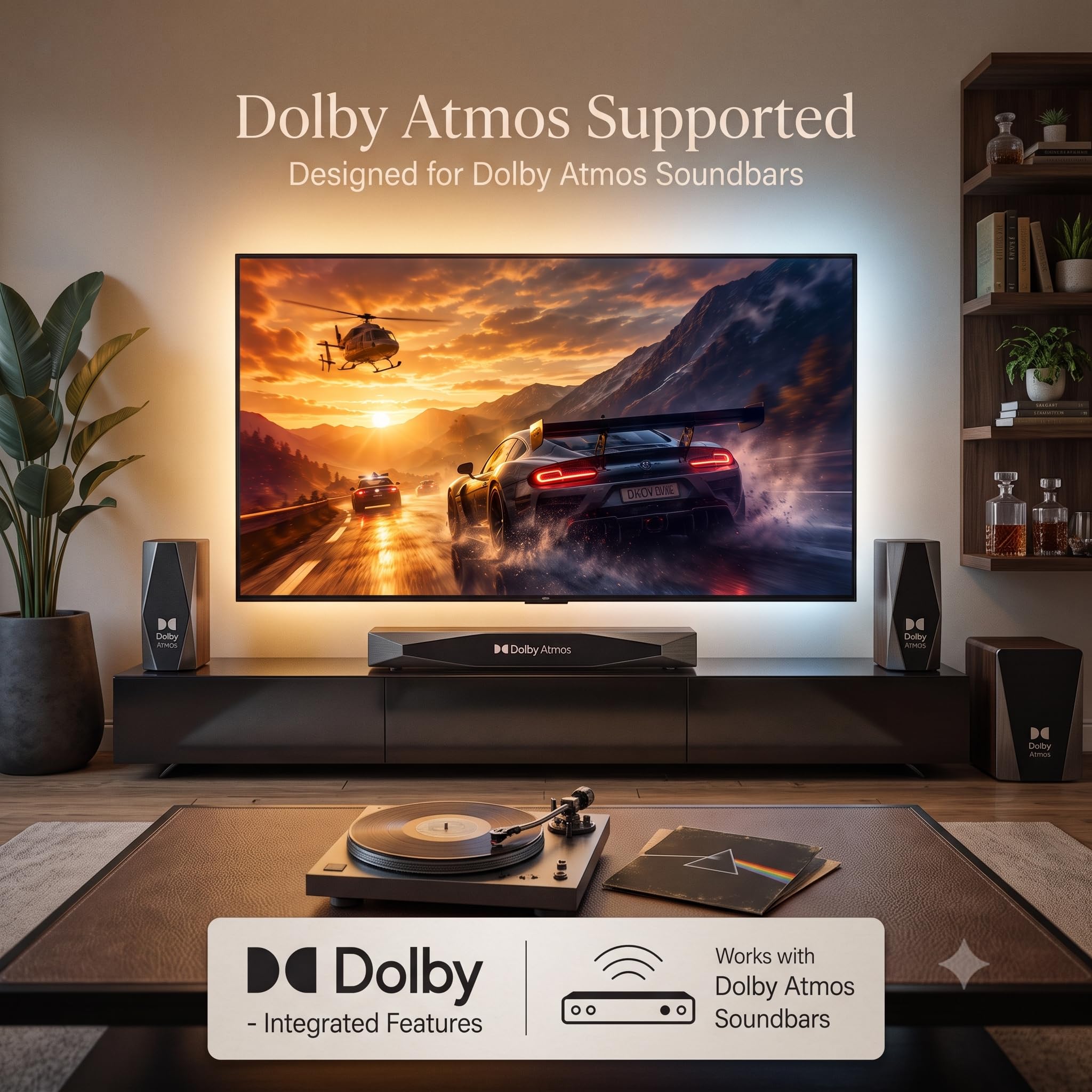 MITSUKO AmbiMotion 2.0: Sync Your TV for Stunning 4K -5