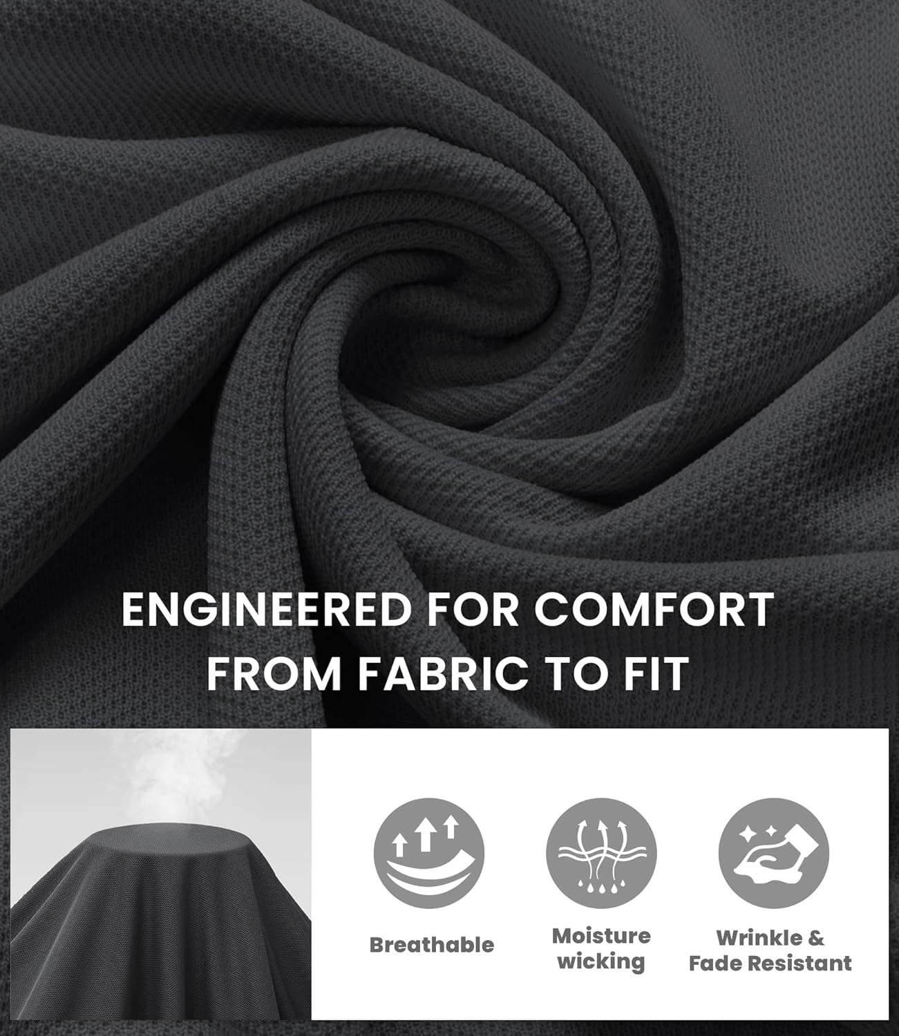 V VALANCH Mens Polo Shirts Short Sleeve Moisture Wicking Golf Polo Athletic Collared Shirt Tennis T-Shirt Tops