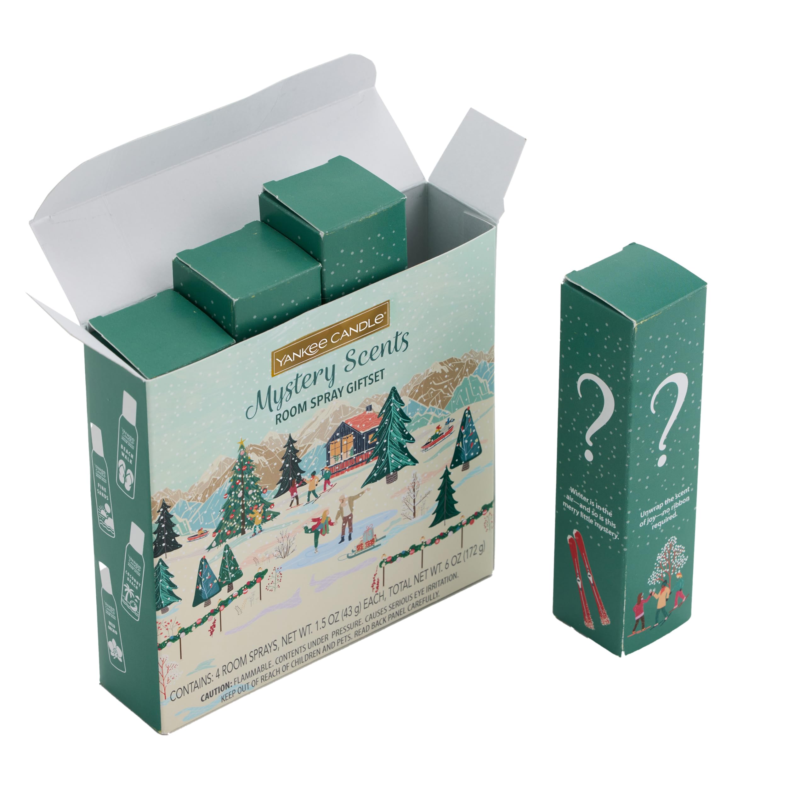 Amazon.com: Yankee Candle Room Spray Mystery Box – 4 Pack Assorted